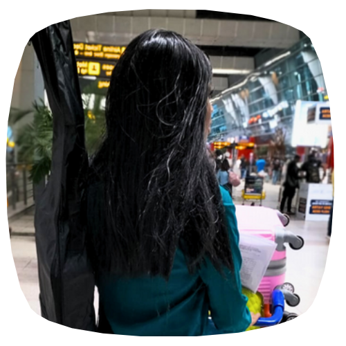 Woman at Airport